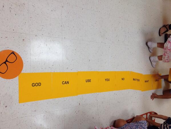 NLCKids's tweet photo. Spot is learning with NLC Kids today that God can use us no matter what label we have #spottheunderdog http://t.co/Vt0AKHqmme