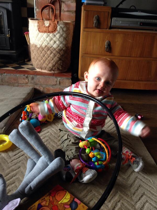 Ginger_Rick's tweet photo. Already teaching willow the art of wheel building. Next pro mechanic in the making http://t.co/mPRRtQRuwh