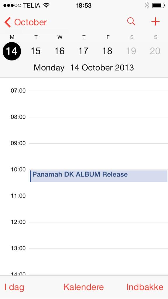 Søndag aften - venter spændt på i morgen! #Envarmnatskøligeluft #panamah #141013