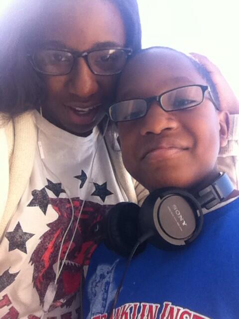 __Chinky__'s tweet image. Me and my brother #NerdTeam