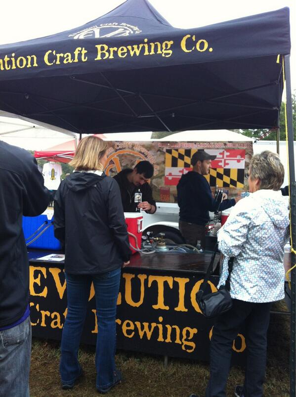 evolutionKathy's tweet photo. @evolutionbeer day 2 good beer fest. You should be here! http://t.co/X6yMQocpE5