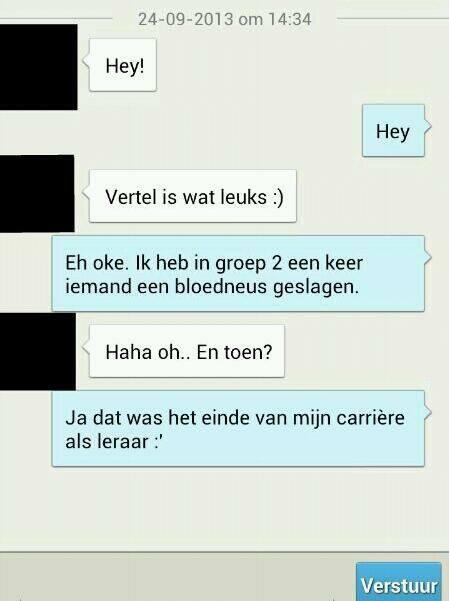 Top gesprek!