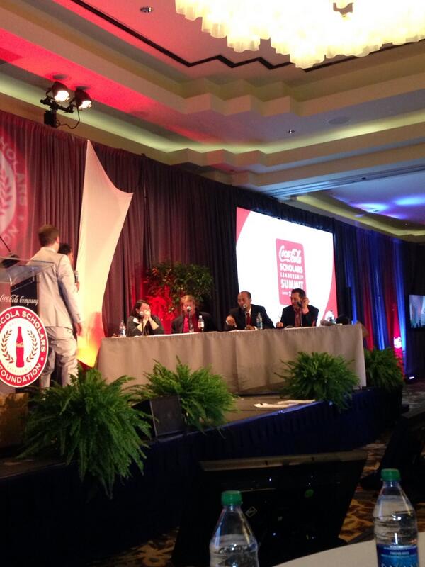 Justinjpearson's tweet photo. The Coke Cage "Our Shark Tank for Non-Profits" #ccsls13 http://t.co/3yp1Ciyhd1