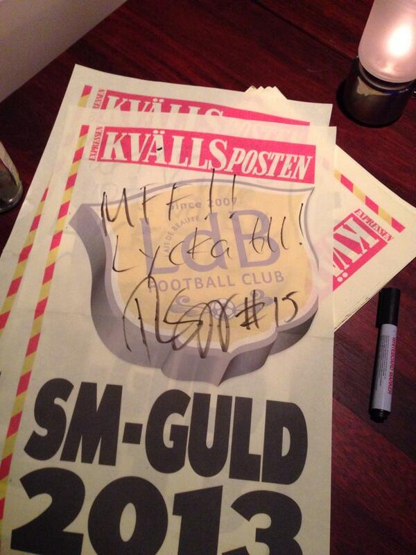 sjogran's tweet photo. Nu är det er tur!! @mff_fotboll @PJansson5 @Jiloan http://t.co/uJNxx3FGJ7