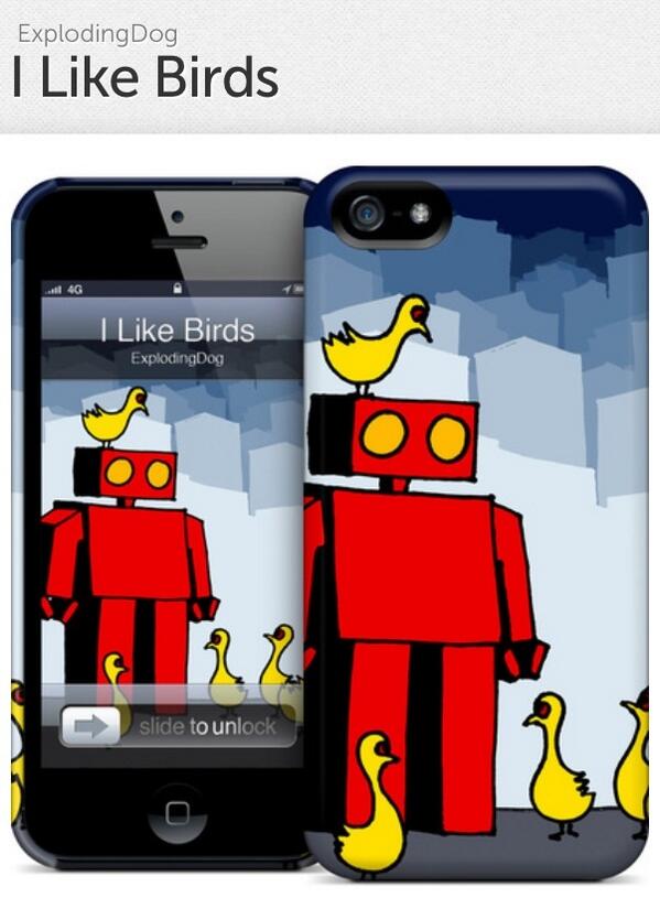 GelaSkins's tweet image. I Like Birds bit.ly/169VwaQ #ExplodingDog