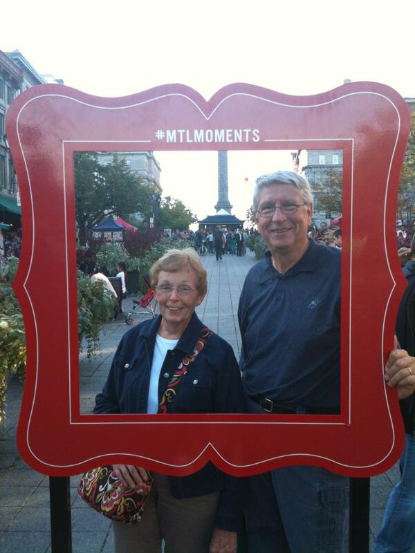 GABuckles's tweet image. Mom and Dad! #mtlmoments
