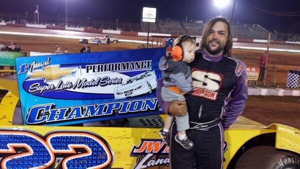525_super's tweet photo. Chevrolet performance super late model champion William Thomas and son Nolan http://t.co/IMQzw8TyoZ