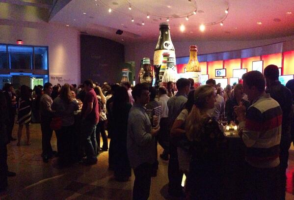 Justinjpearson's tweet photo. Party at the World of Coca-Cola for Coca-Cola Scholars #ccsls13 http://t.co/WDbX24Uem8
