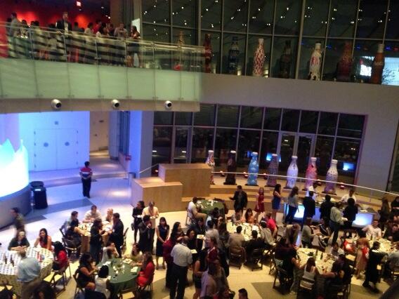 Justinjpearson's tweet photo. How does the CCSF help scholars network.....World of Coca-Cola shutdown for din din----love Coke #ccsls13 http://t.co/S2HPQ2ukq3