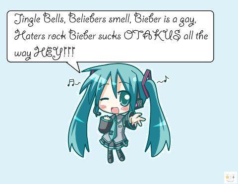 Otakunime's tweet photo. Ok, no offense. Just found it so might as well post it... good job miku #F http://t.co/itWo9pRJHZ