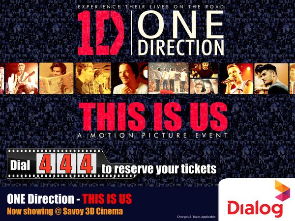 dialoglk's tweet photo. One Direction fans, dial 444 now to book tickets to #1D3D! http://t.co/8Nx4lHOwL7