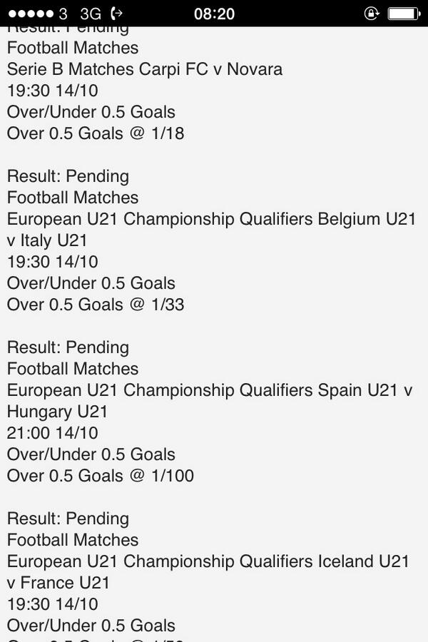 SportsTipsMan's tweet image. Bet 6 : 4 games - £1.62 returns £1.82. #TST