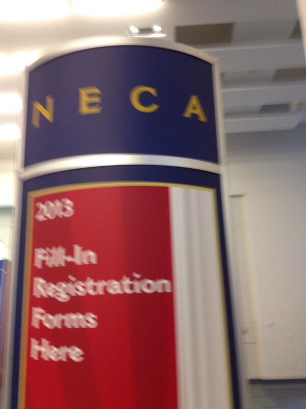 NarrowCastInc's tweet image. Looking forward to seeing the latest in technology at NECA DC