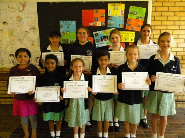 GreenfieldGirls's tweet photo. Student of the Week - 14.10.2013 #Greenies http://t.co/KzYoZuttha