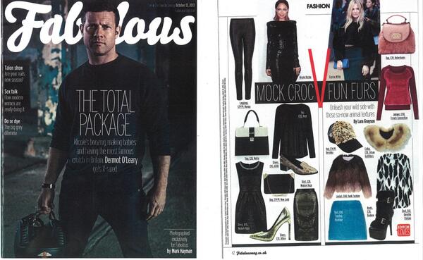 Get your #highfashionlook with @BANKfashion #DipDye jacket, spotted in @Fabulousmag bankfashion.co.uk/product/red-or…