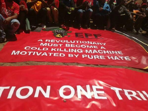 #EFF "A revolutionary must become a cold killing machine motivated by pure hate."