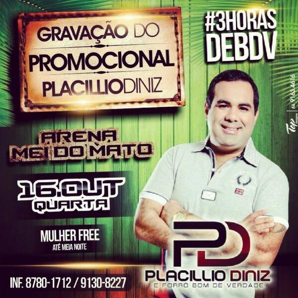 AmanddaFarias's tweet photo. Gravação do Promocional Placillio Diniz #3HORASBDV - Mulher Free até meia noite õ/ @Placillio_diniz &amp; @forrobdv http://t.co/csfsm2QyDa