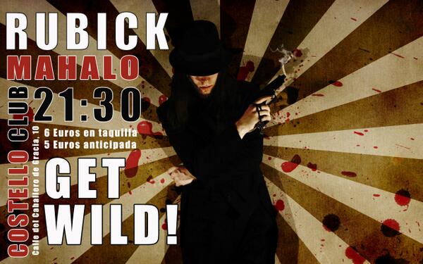 rubickband's tweet photo. VOLVEMOS A MADRID!!! EL 2 DE NOVIEMBRE JUNTO A MAHALO QUE GANAS OS TENEMOS MADRID http://t.co/CLtbBWE3om