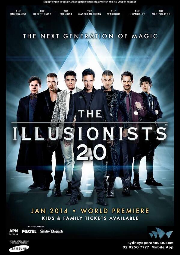 Illusion2point0's tweet photo. Don't forget tickets on sale for the Sydney Opera house here http://t.co/9a6EQvmvkv http://t.co/t9qFtFXpkg