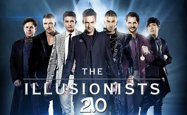 Illusion2point0's tweet photo. The Illusionists 2.0 http://t.co/T3NUSntq1Q