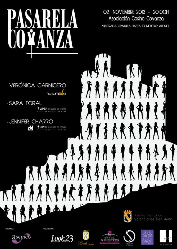 ValenciaDeDJuan's tweet photo. Hoy sábado: 'PASARELA COYANZA' en @ValenciaDeDJuan. (20:00H-Casino) ORGANIZA: @Asemco_coyanza http://t.co/8TNsSrDTPt https://t.co/1TKw6CsHLz
