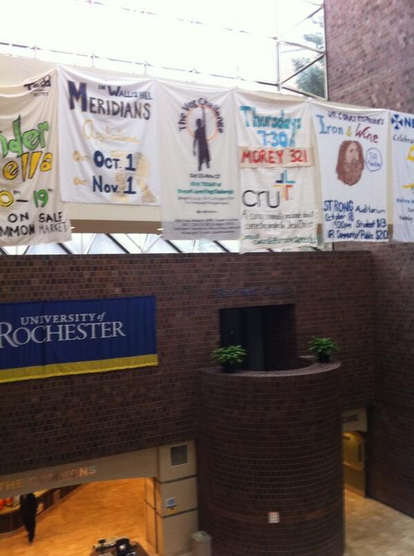 SAVVYRochester's tweet photo. #VegChallenge banner is up! One week to go! http://t.co/hvWl1l5duu