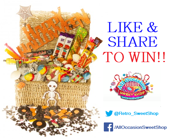 WitchyJune's tweet photo. RT @Retro_SweetShop: #COMPETITION RT &amp; FOLLOW at 5k followers win a frightfully amazing Halloween Sweet Hamper! https://t.co/dEhJ78Tuwu ️📲🕰🎛