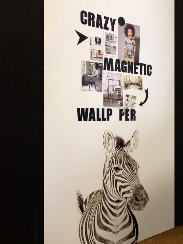 boerverf's tweet image. Ook leuk, #magneetbehang met #dierenprint!