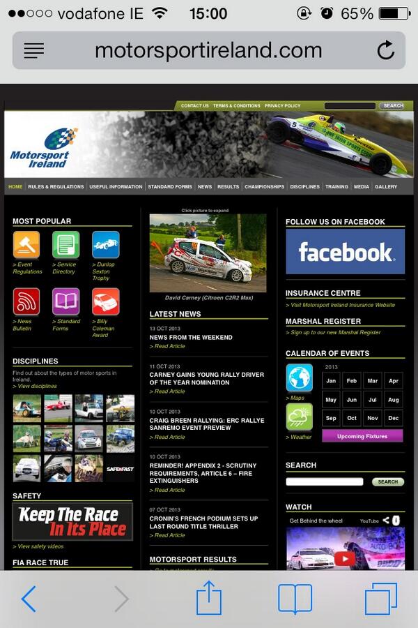 andywalsh_'s tweet photo. Great to see @MayoMotorClub member @davidcarney1 &amp; @rayfitz40 on the front of http://t.co/OlECh97z4u http://t.co/YeFpTLkJqo