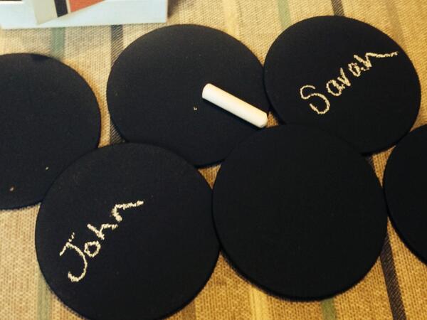 ToucheFurniture's tweet photo. Pack of 6 chalk placemats with chalk. Great for Christmas dinner £5 http://t.co/gNQVtKHhQt