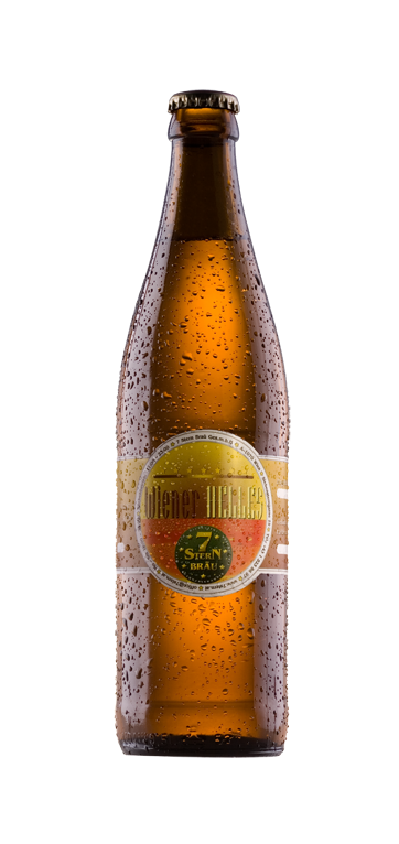 7SternBraeu's tweet photo. 7Stern WIENER HELLES 
0,5 l € 2,90 
All 7Star beers in 0,5 Liter deposit-free bottles to take home http://t.co/u9po4rQi7p