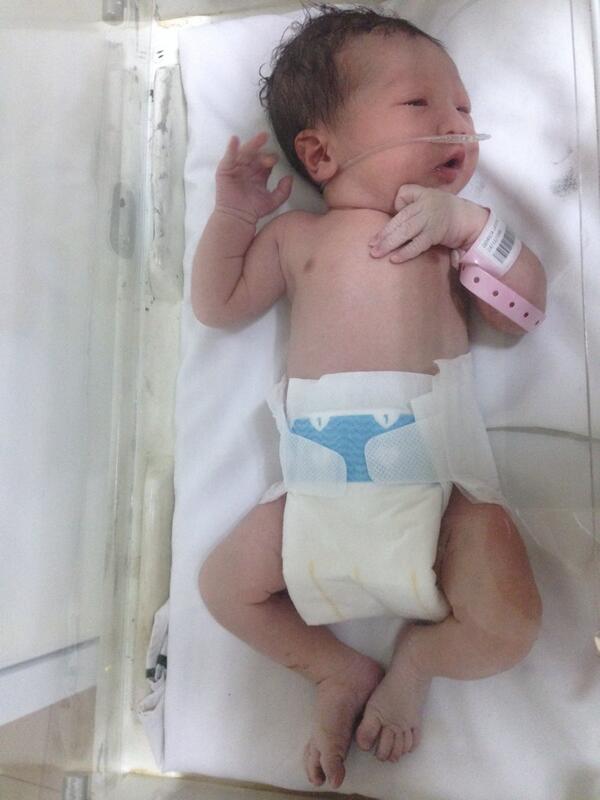 Qorilia's tweet photo. Welcome to the world my little Princess http://t.co/7v8ybqoloi