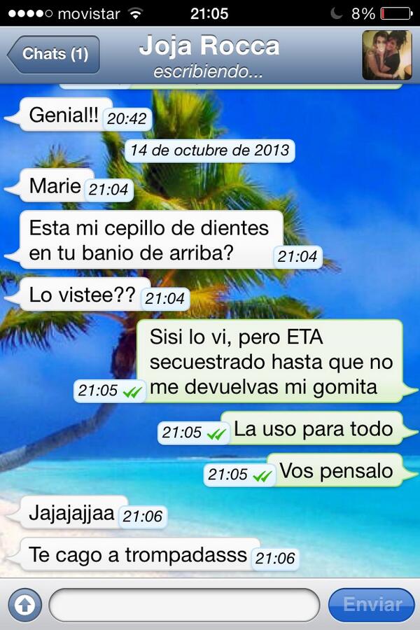 emiarena4's tweet photo. Las peleas post finde semana largo @roccajosefina #secuestrodental http://t.co/G5Wm419o4I