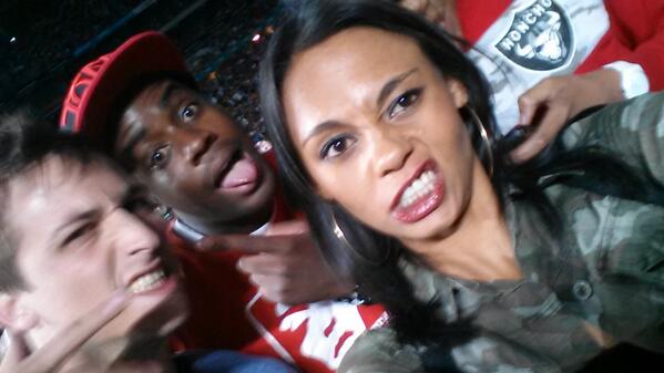 The homies @10Danman @KimClaireMiller @DjFubz #RihannaConcert