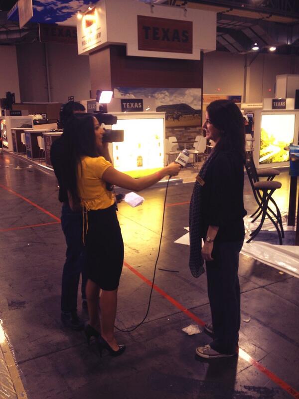 IMEXrichard's tweet photo. Our very own @IMEXalex giving CNTV an #IMEX13 update http://t.co/iBhwUYNGpO
