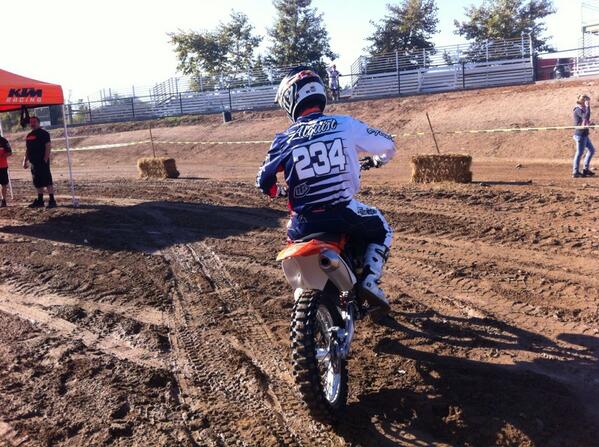 Fun day out at hangtown thanks to <a href="/KTMUSA/">KTM North America</a> for letting us ride all the demos.<a href="/XBrandGoggles/">EKS Brand Goggles</a> <a href="/TroyLeeDesigns/">Troy Lee Designs</a>