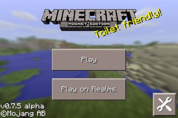 RiosElpato's tweet photo. MINECRAFT !MINECRAFT!poket edition si http://t.co/gjVRLGsPnk