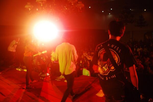 curstclothing's tweet photo. A lotta love to @syubidupidapap for reppin our Cranium on @toscaevent http://t.co/SukuvG5n5J