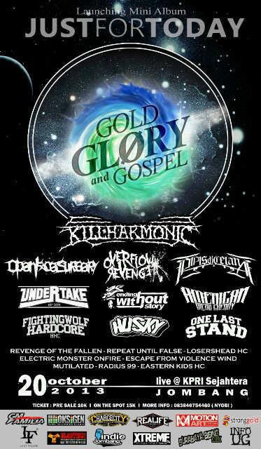 siapkan amunisi buat besok guys !! Launching Mini Album <a href="/JFTofficial/">Just For Today</a> #GoldGloryandGospel Live at KPRI Sejahtera JBG