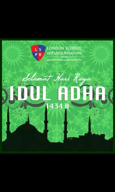 lspr_official's tweet photo. Selamat Hari Raya Idul Adha 1434H. &amp;quot;The greatest gifts in Life are not what you get,but what you give&amp;quot; http://t.co/wXzvypYY0h