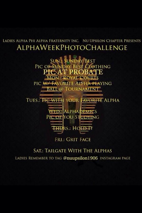 Notorious_NuUp's tweet image. Lets not forget about the 📷📲Photo Challenge📲📷.... #AlphaWeek13 ... Tomorrow Ladies lets get a pic w/ your Fave Ape!
