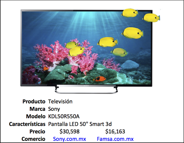 CrossUPC's tweet image. Si querías una Tv buena, bonita y BaraTa... aquí está!!! :) 

... próximamente más ofertas...