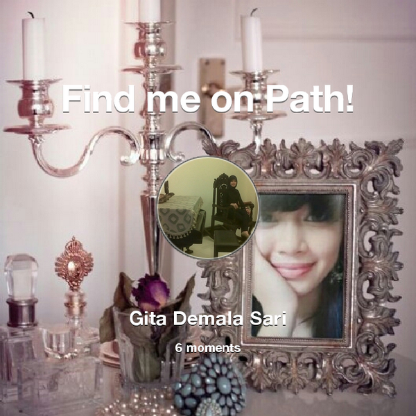 Find me on #Path now! Go to: path.com! #thepersonalnetwork