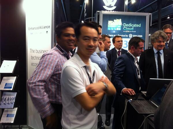 drmjamal's tweet image. ThierryBreton #Atos #ceo attending #composeIT! @canopy booth G302 #vmworld2013 - join us for #successfulCloud