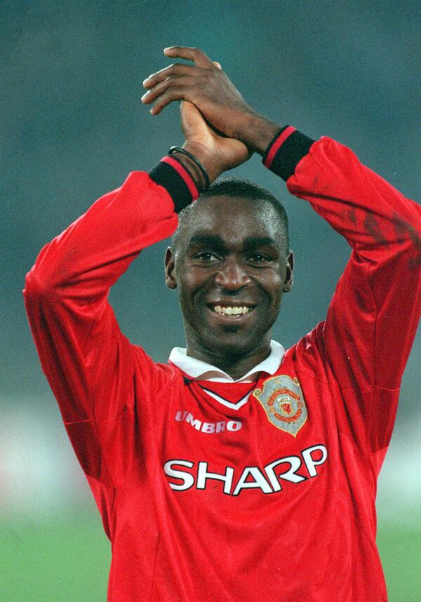 andy cole manchester united jersey