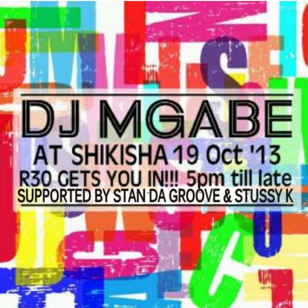 DjStanDaGroove's tweet photo. Oh yea!RT@Stussy_Kay Catch myself and Dj Stan Da Groove  this Saturday rocking  Shikisha Newtown#9-11pm...#Music# http://t.co/BszuTfEHd7