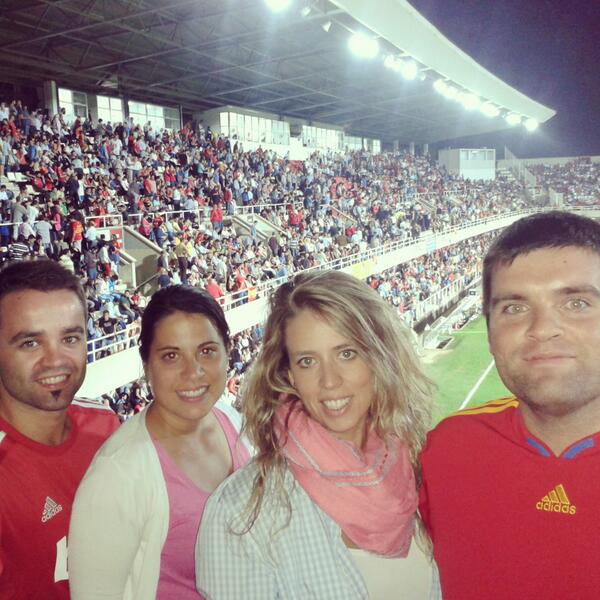 Laiaga's tweet photo. España sub 21 #cartagonova @Cebollica_Pela @JManu2 #noe vamos que nos vamos #4dias http://t.co/C7OnfRPHb6