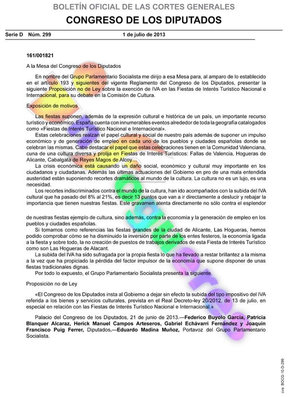 Infogueres's tweet photo. EL CONGRESO DE LOS DIPUTADOS VOTA MAÑANA LA REDUCCIÓN DEL IVA PARA LES FOGUERES. http://t.co/ANj0wgIcvH http://t.co/mdxf1QaBtz