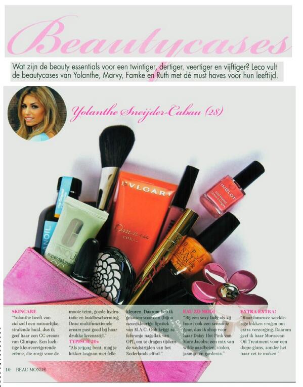 In <a href="/BeauMonde_NL/">Beau Monde</a> - de toilettas van <a href="/YolantheCabau/">Yolanthe Cabau YC</a> mét INGLOT!