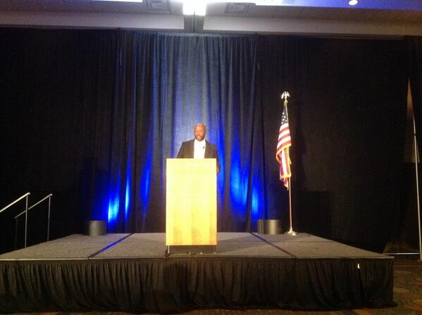 WTAdvocates's tweet image. @WTAdvocates VP of Gov. Affairs, Derrick Owens speaking now at #matss #ruralbroadband